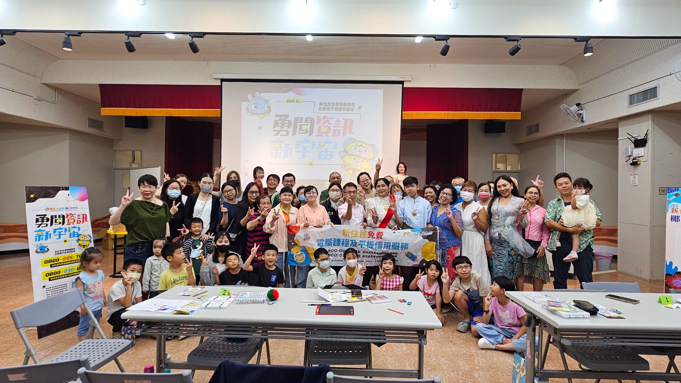 辦理新住民創意活動「新住民藝起來 椰殼彩繪DIY」 04