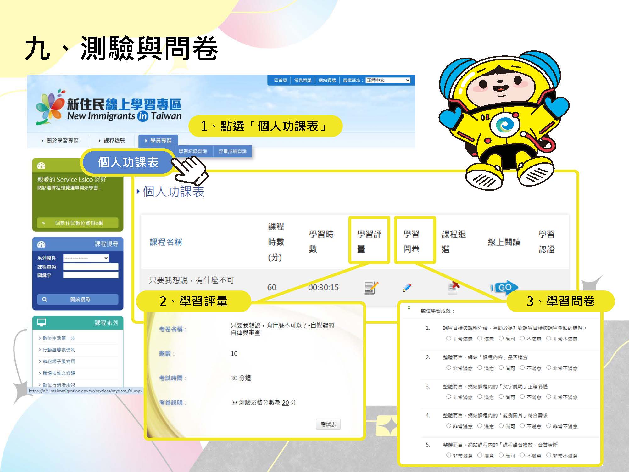 測驗與問卷