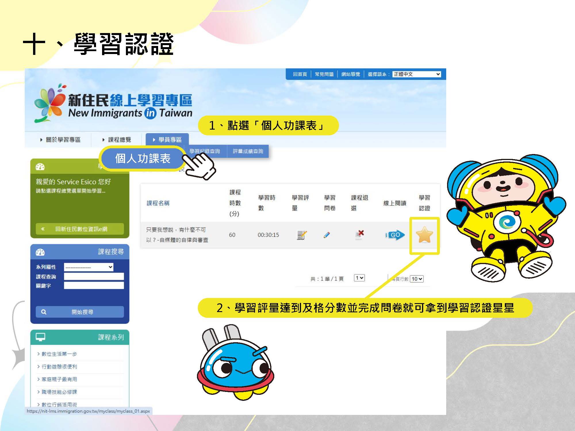 學習認證