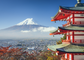 令人屏息的日本聖山－「富士山」